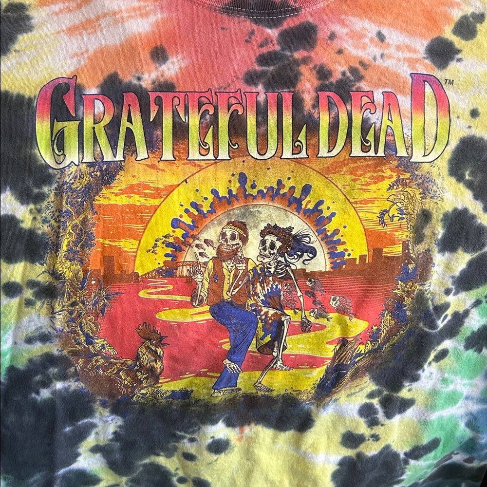 Grateful Dead Tie-Dye T-Shirt - Picture 2 of 4